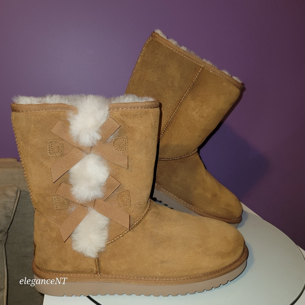 Koolaburra By UGG Tan Furrt Boots Sz: 10 - Picture 4 of 9